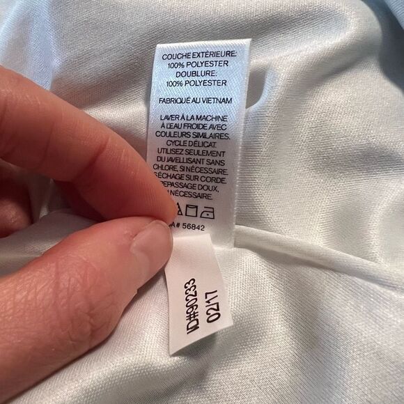 NWT! Express patterned black and white dress - Picture 8 of 12